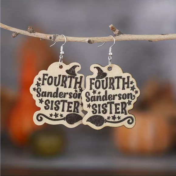 Hocus Pocus Sanderson Sister Earrings - Picture 2 of 7